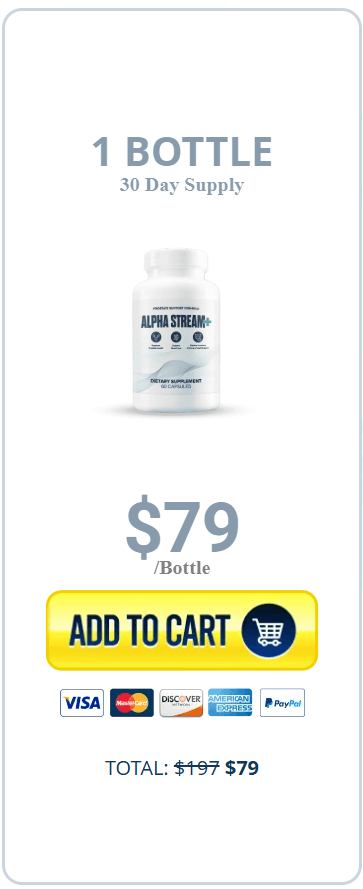 Buy Alpha Stream Plus 1 Bottle